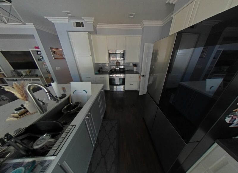 Kitchen during water damage restoration in Ontario CA